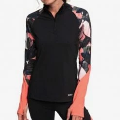 Lifestyle Tops Roxy Women's Lead By The Slopes 1/4 Zip Shirt