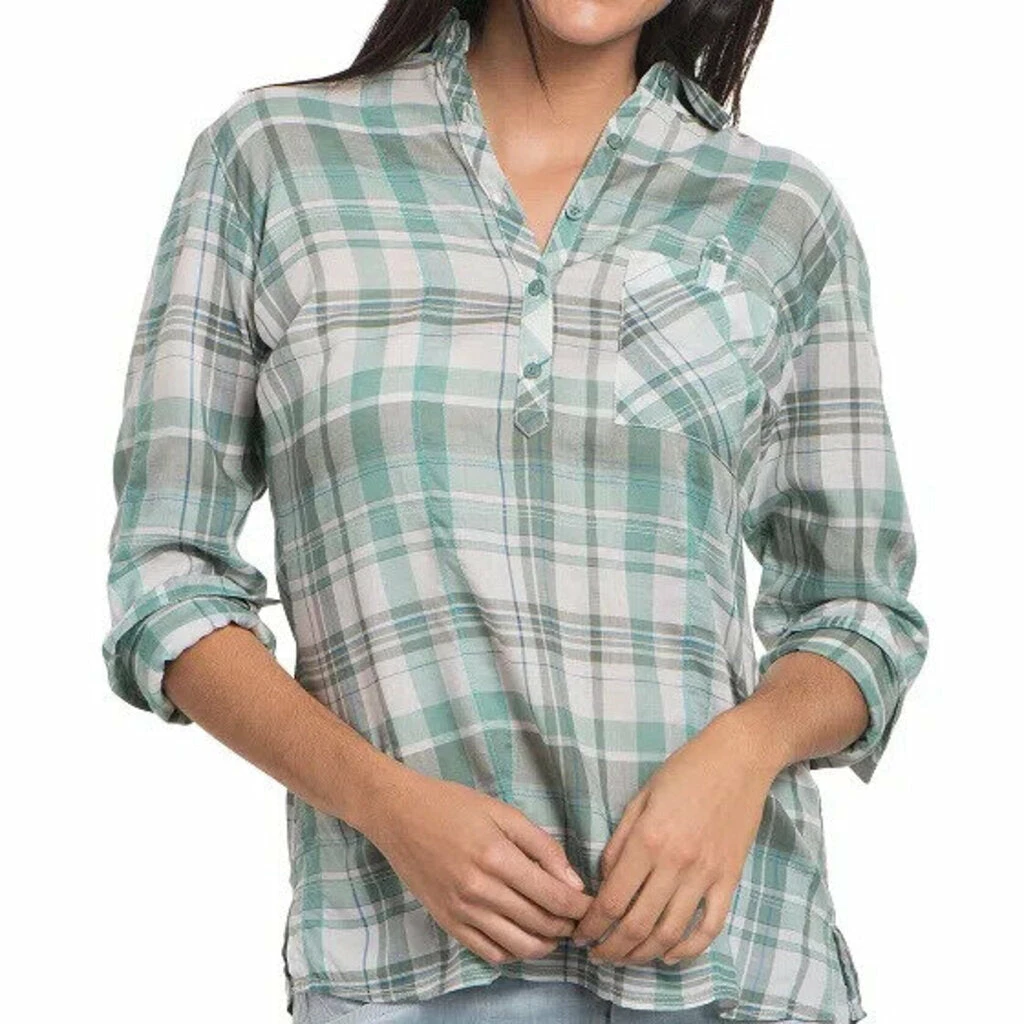Kuhl Women's Spektra Plaid Lifestyle Tops 4 Kuhl Women's Spektra Plaid Lifestyle Tops