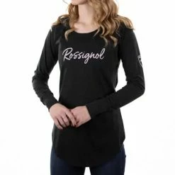 Rossignol Women's Script Long Sleeve T-Shirt Lifestyle Tops