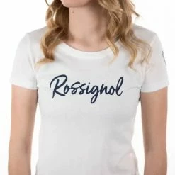 Rossignol Women's Script Short Sleeve T-Shirt Lifestyle Tops