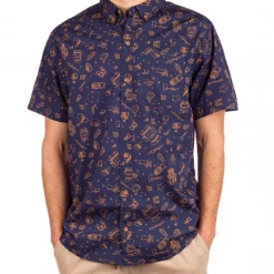 Lifestyle Tops Coal Men's Hawksbill Button Up Shirt