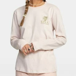 RVCA Women's Relaxed Long Sleeve Tee Lifestyle Tops