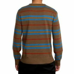 RVCA Men's Alex Stripe Crew Lifestyle Tops