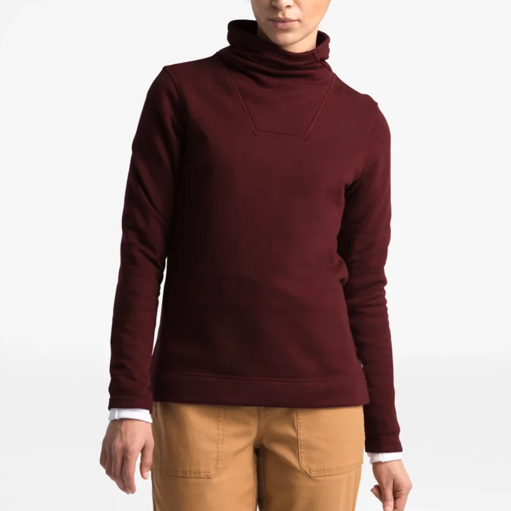 The North Face Women's Hayes Funnel Neck Sweatshirt Lifestyle Tops 3 The North Face Women's Hayes Funnel Neck Sweatshirt Lifestyle Tops