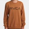 RVCA Men's Big RVCA Crew Sweatshirt