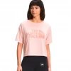The North Face Women's Short Sleeve Half Dome Crop Tee Lifestyle Tops