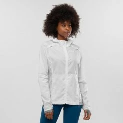 Salomon Women's Agile Wind Print Hoodie