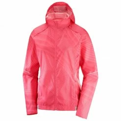 Salomon Women's Agile Wind Print Hoodie