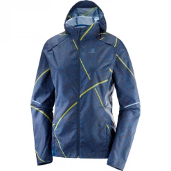 Salomon Women's Agile Wind Print Hoodie