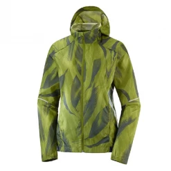 Salomon Women's Agile Wind Print Hoodie