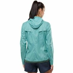 Windbreakers & Raincoats Salomon Women's Agile Wind Print Hoodie