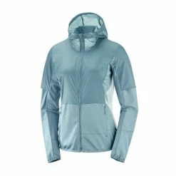 Salomon Women's Elevate Aero Full-Zip Midlayer Hoodie