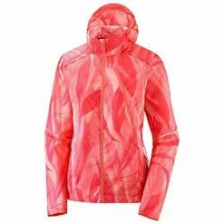 Salomon Women's Agile Wind Print Hoodie