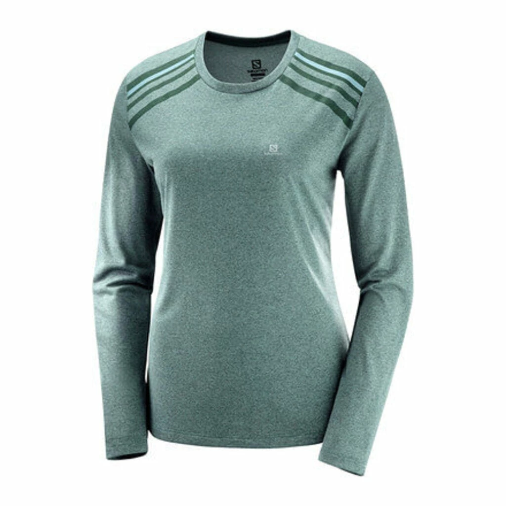 Salomon Women's Comet Classic Long Sleeve Tee Lifestyle Tops 3 Salomon Women's Comet Classic Long Sleeve Tee Lifestyle Tops