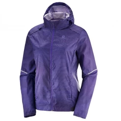 Salomon Women's Agile Wind Print Hoodie