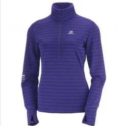 Base Layers Salomon Women's Lighting Half Zip Midweight Layer