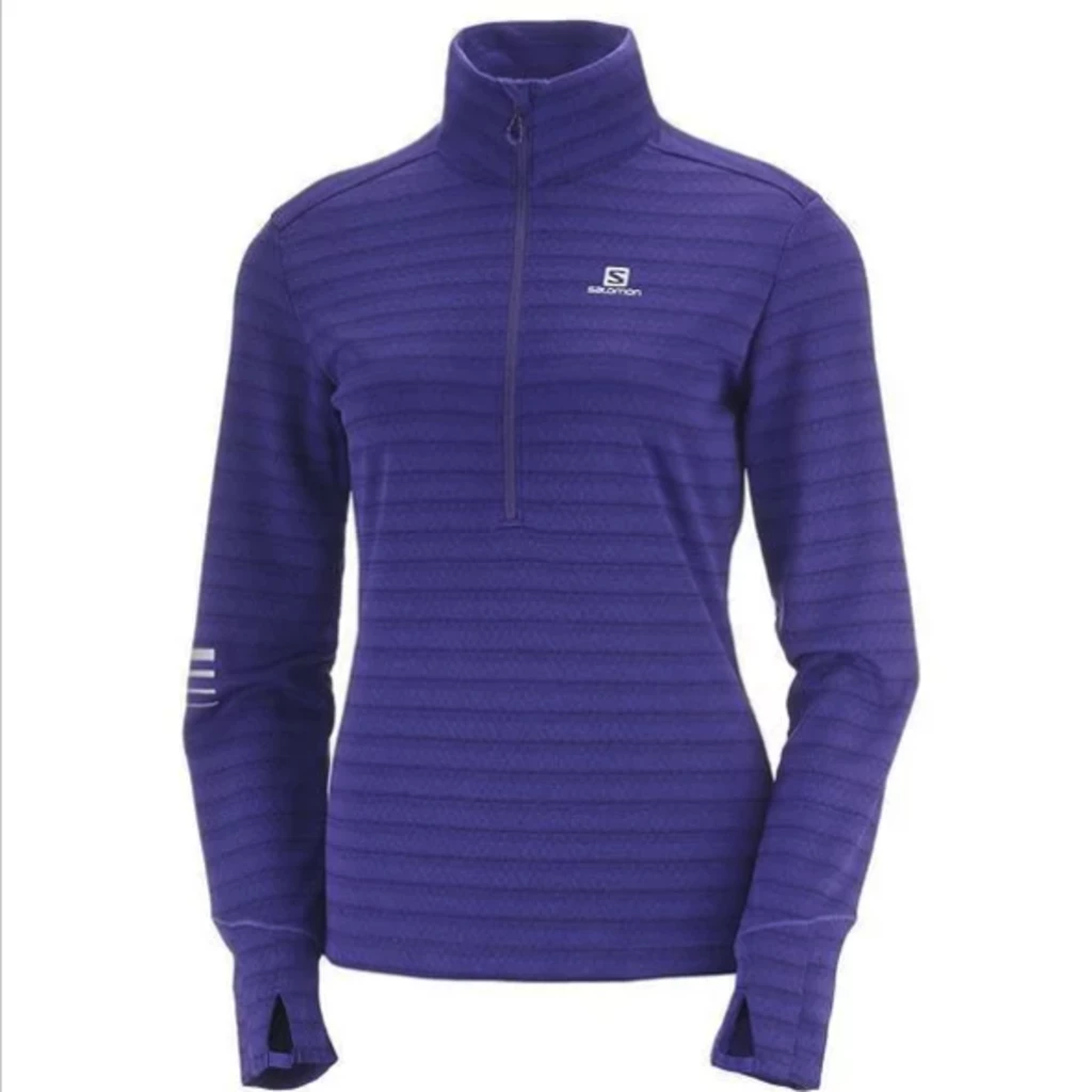 Base Layers Salomon Women's Lighting Half Zip Midweight Layer 3 Base Layers Salomon Women's Lighting Half Zip Midweight Layer