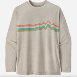 Patagonia Boy's Long Sleeve Capilene Cool Daily T-Shirt