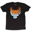 Lifestyle Tops Slow Loris Men's Staggered Stag Tee Shirt