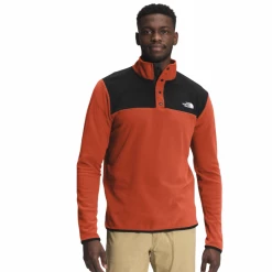 The North Face Men's TKA Glacier Snap-Neck Pullover