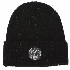 Coal The Oaks Speckle Ribbed Knit Cuff Beanie Winter Headwear