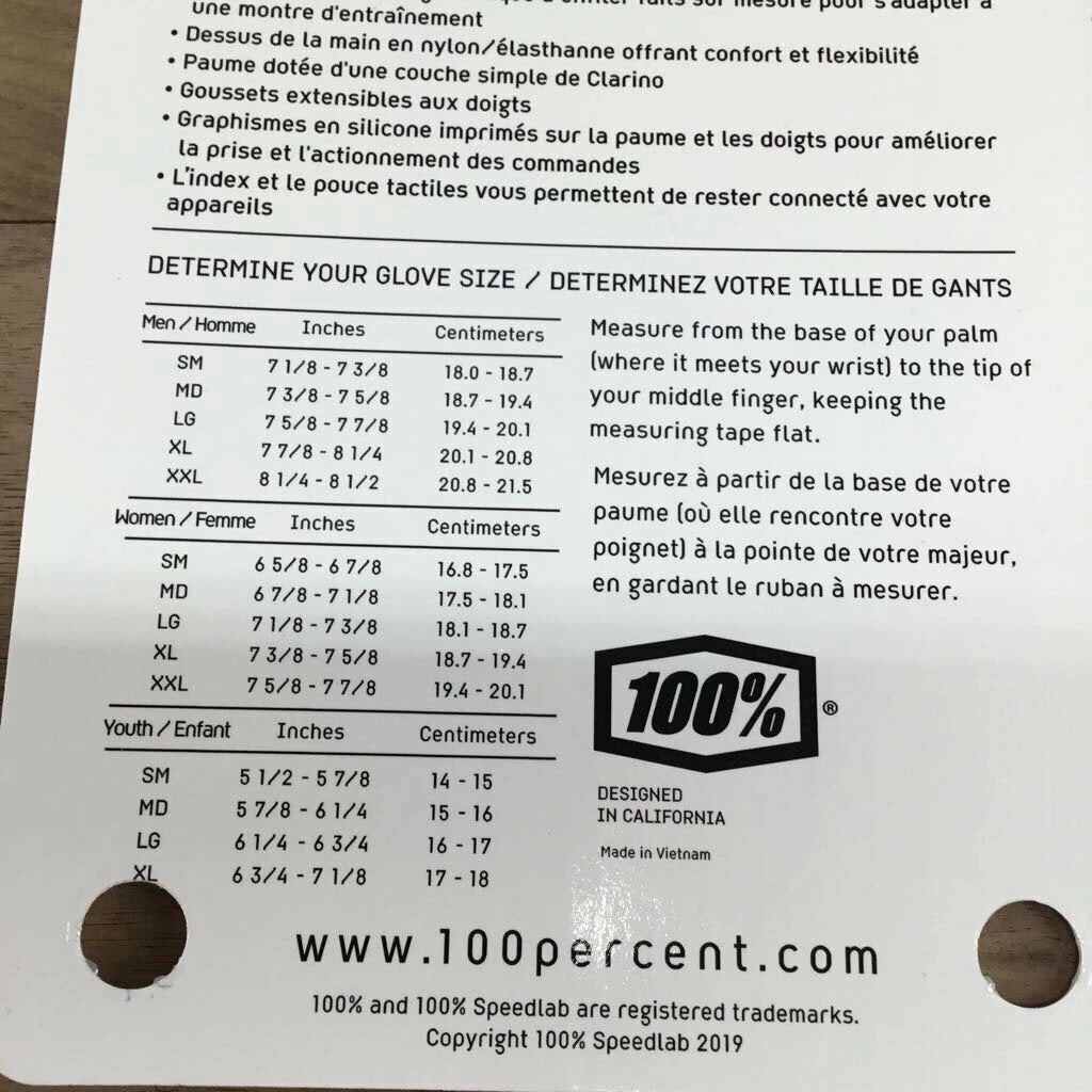 100% Ridecamp Bike Gloves 5 100% Ridecamp Bike Gloves