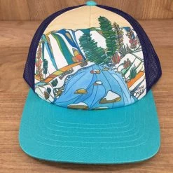 Katherine Homes Silent Winter River Trucker Hat