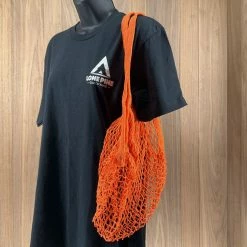 Lone Pine Gear Exchange Shoulder Length Reusable Organic Cotton Mesh Bag