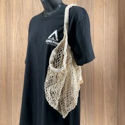 Lone Pine Gear Exchange Shoulder Length Reusable Organic Cotton Mesh Bag