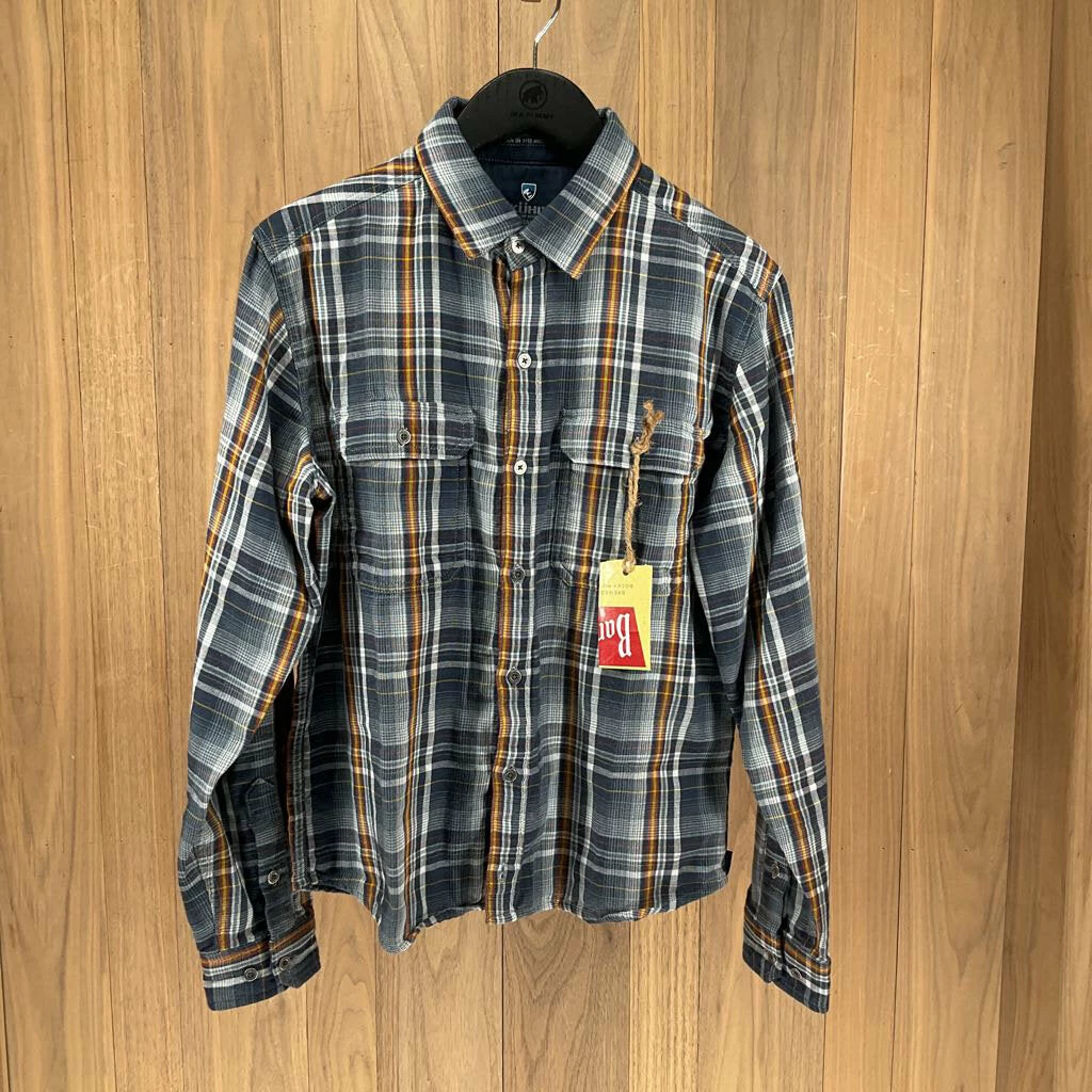 Kuhl Plaid Flannel Button Up Shirt Lifestyle Tops 3 Kuhl Plaid Flannel Button Up Shirt Lifestyle Tops