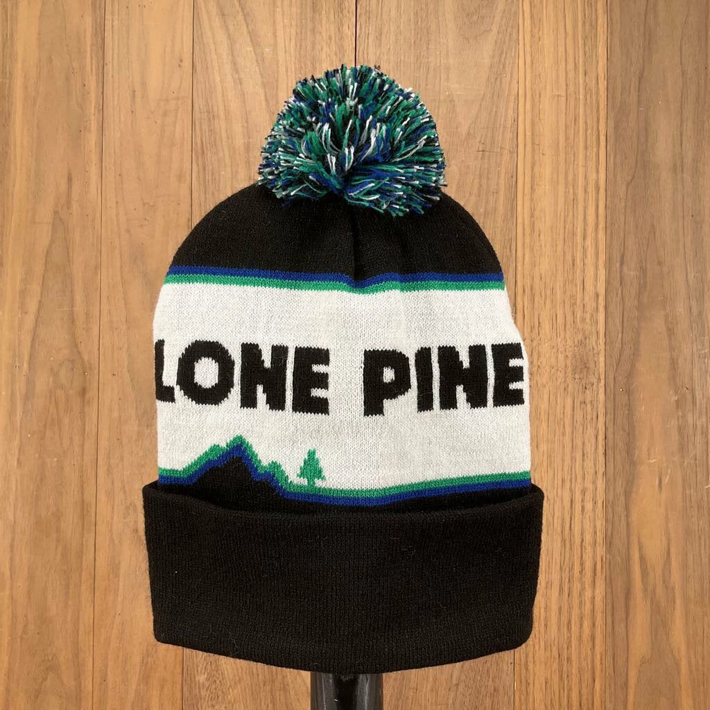 Lone Pine Gear Exchange 2022 Lone Pine Pom Beanie Winter Headwear 5 Lone Pine Gear Exchange 2022 Lone Pine Pom Beanie Winter Headwear