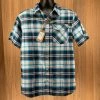 Fox Mountain Hardwear Men's Short Sleeve Button Down Lifestyle Tops