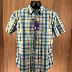 Marmot Men's Plaid Button Up Shirt Lifestyle Tops
