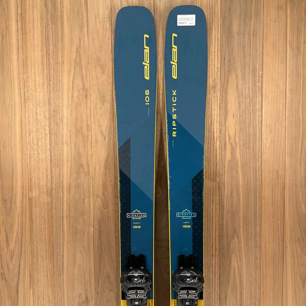 Ski 2022 Elan Ripstick 106 W/ Tyrolia Attack 14 Demo Bindings 11 Ski 2022 Elan Ripstick 106 W/ Tyrolia Attack 14 Demo Bindings