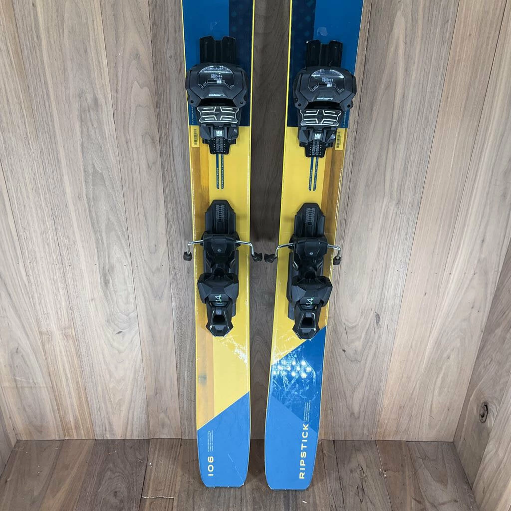 Ski 2022 Elan Ripstick 106 W/ Tyrolia Attack 14 Demo Bindings 8 Ski 2022 Elan Ripstick 106 W/ Tyrolia Attack 14 Demo Bindings