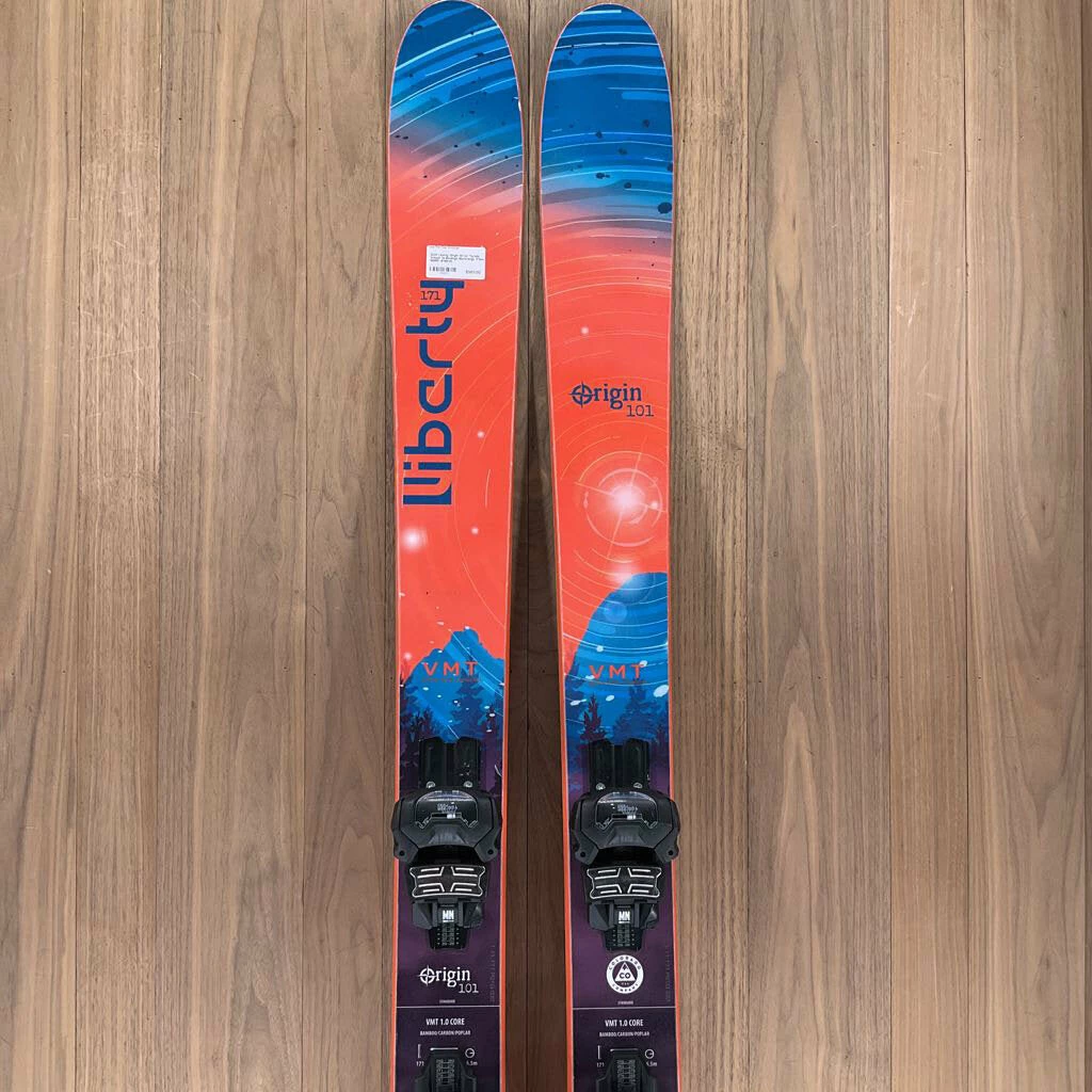 Ski 2022 Liberty Origin 101 W/ Tyrolia Attack 14 Demo Bindings 3 Ski 2022 Liberty Origin 101 W/ Tyrolia Attack 14 Demo Bindings