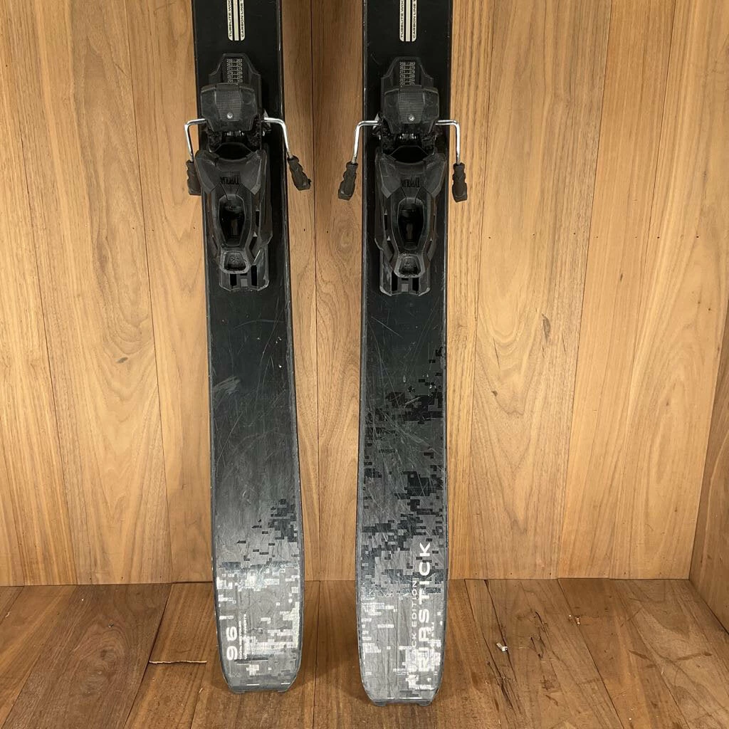 2022 Elan Ripstick 96 Black Edition W/ Tyrolia Attack 11 Bindings Ski 4 2022 Elan Ripstick 96 Black Edition W/ Tyrolia Attack 11 Bindings Ski