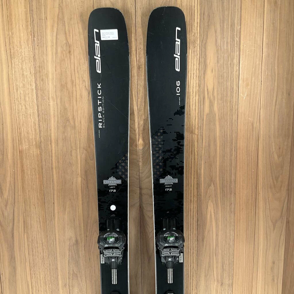 2022 Elan Ripstick 106 Black Edition W/ Tyrolia Attack 13 Bindings 3 2022 Elan Ripstick 106 Black Edition W/ Tyrolia Attack 13 Bindings