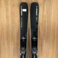 2022 Elan Ripstick 106 Black W/ Tyrolia Attack 14 Bindings