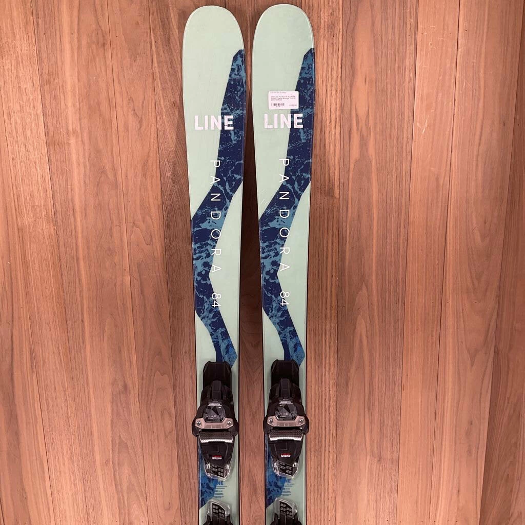 2022 Line Pandora 84 W/ Marker Squire 11 Demo Bindings 11 2022 Line Pandora 84 W/ Marker Squire 11 Demo Bindings