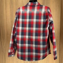 Adidas Men's Plaid Long Sleeve Button Up Shirt