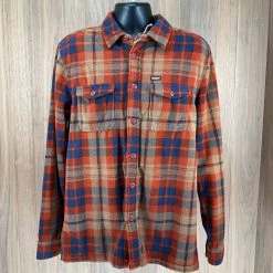 ThirtyTwo Men's Fleece Plaid Button Up Shirt