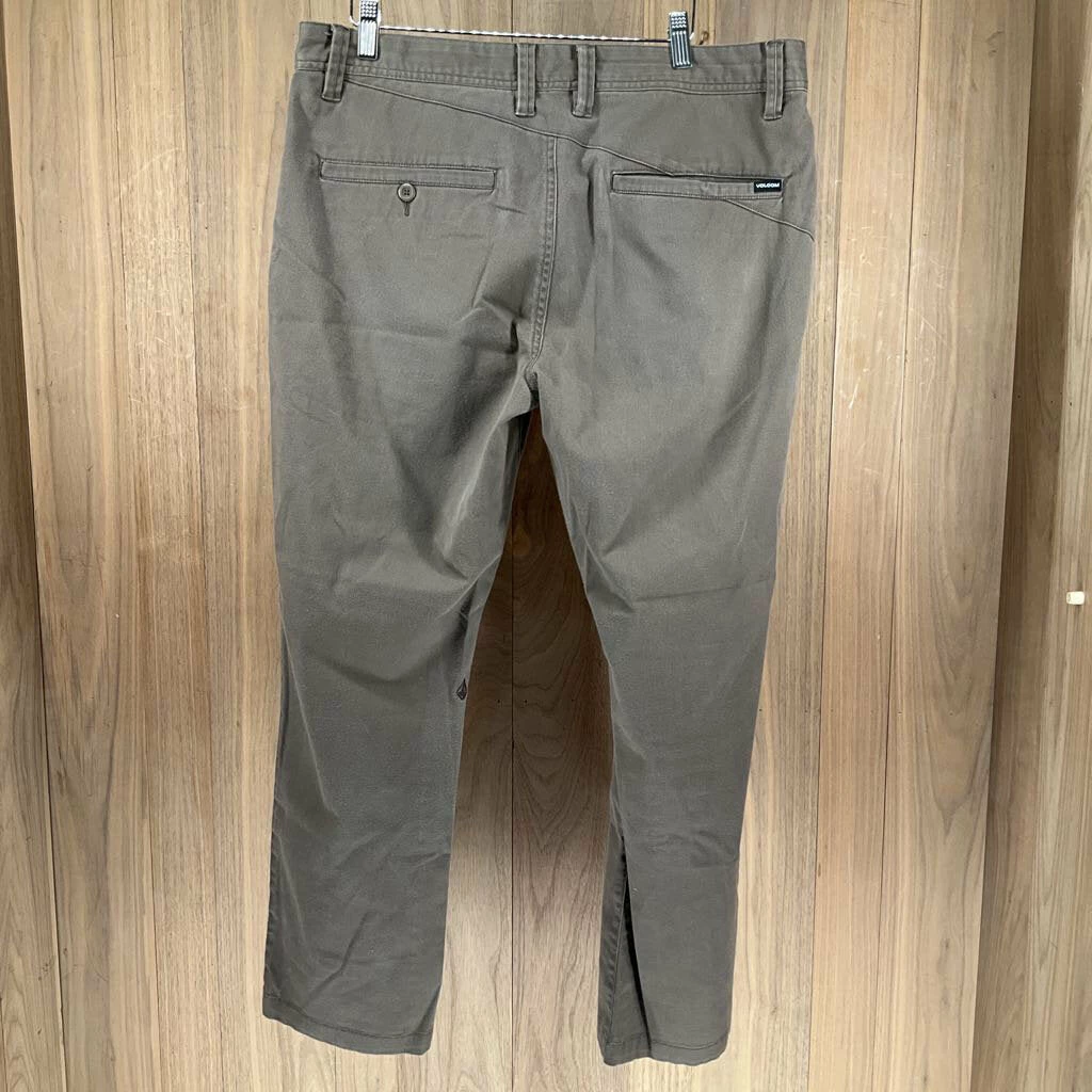 Outerwear And Clothing Volcom Men's Khaki Pants 4 Outerwear And Clothing Volcom Men's Khaki Pants