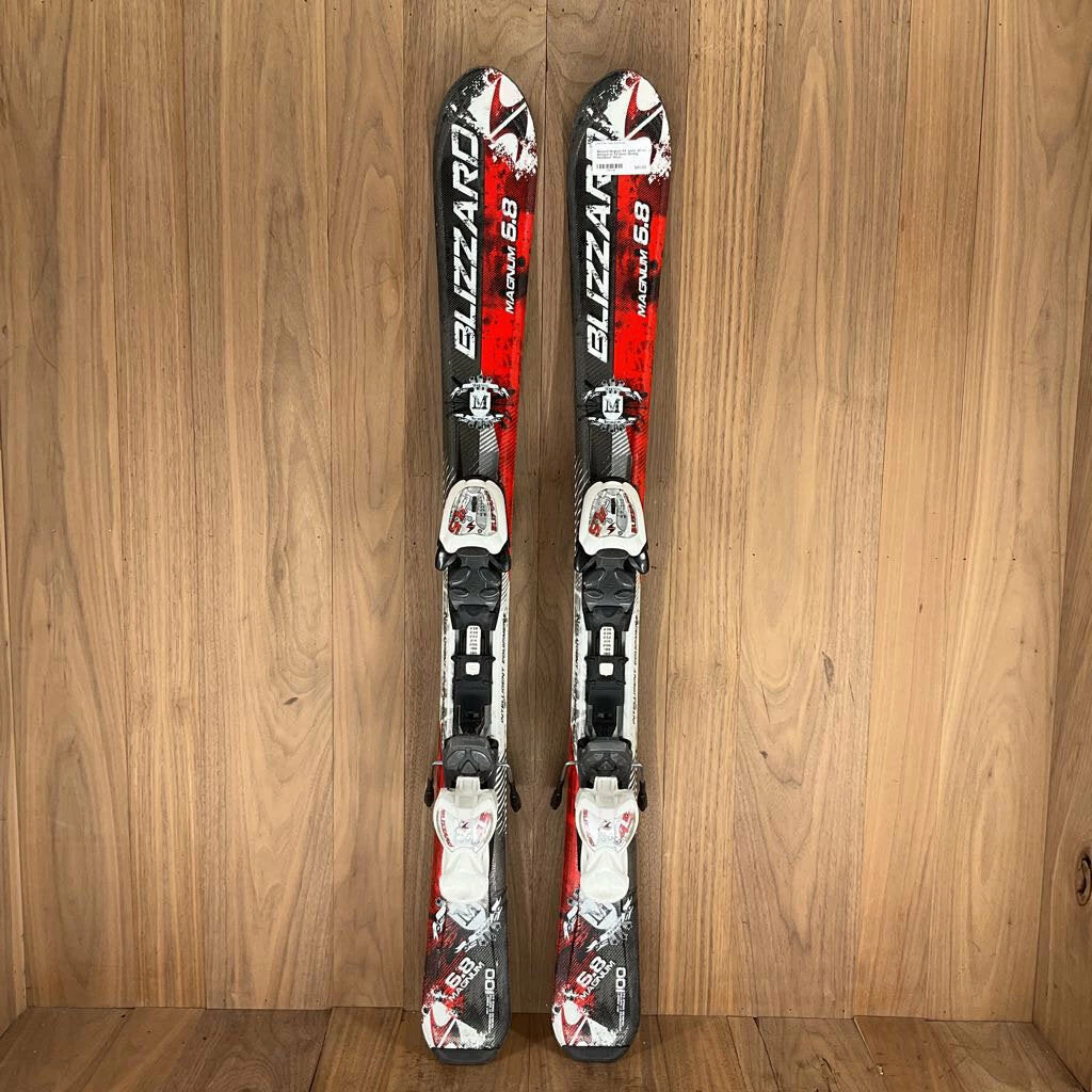 Skis Blizzard Magnum 6.8 Junior Ski W/ Blizzard IQ 4.5 Demo Binding 3 Skis Blizzard Magnum 6.8 Junior Ski W/ Blizzard IQ 4.5 Demo Binding