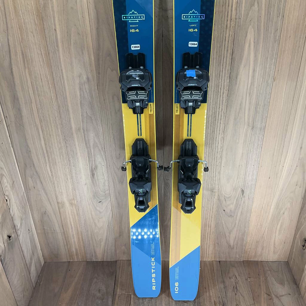 Ski 2022 Elan Ripstick 106 W/ Tyrolia Attack 14 Demo Bindings 24 Ski 2022 Elan Ripstick 106 W/ Tyrolia Attack 14 Demo Bindings
