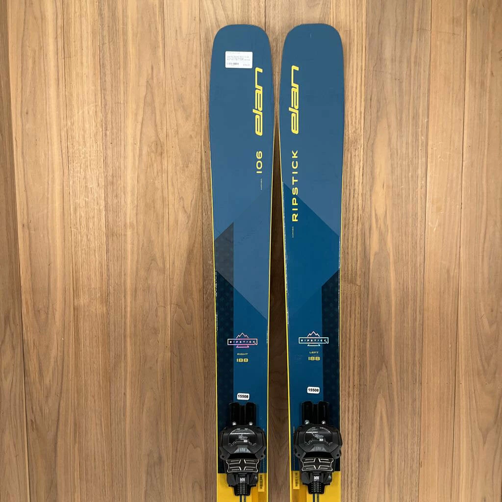 Ski 2022 Elan Ripstick 106 W/ Tyrolia Attack 14 Demo Bindings 15 Ski 2022 Elan Ripstick 106 W/ Tyrolia Attack 14 Demo Bindings