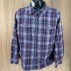 Lifestyle Tops Carhartt Men's Plaid Button-Up Long Sleeve Shirt