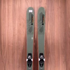 2022 Salomon QST 106 W/ Salomon Warden 13 Demo Bindings Ski