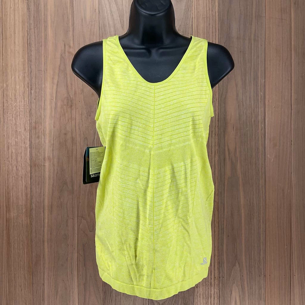 Salomon Women's Elevate Seamless Tank Lifestyle Tops 3 Salomon Women's Elevate Seamless Tank Lifestyle Tops