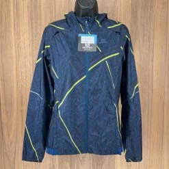 Salomon Women's Agile Wind Print Hoodie Windbreakers & Raincoats